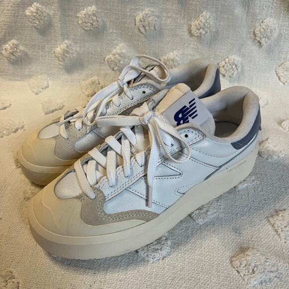 New Balance Men’s Size 6 Women’s Size 7.5 CT302OA White Cream Chunky Dad Sneaker - Picture 3 of 8